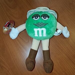 Adventures Of Indiana Jones M&M's Galerie Green Plush 2008 New